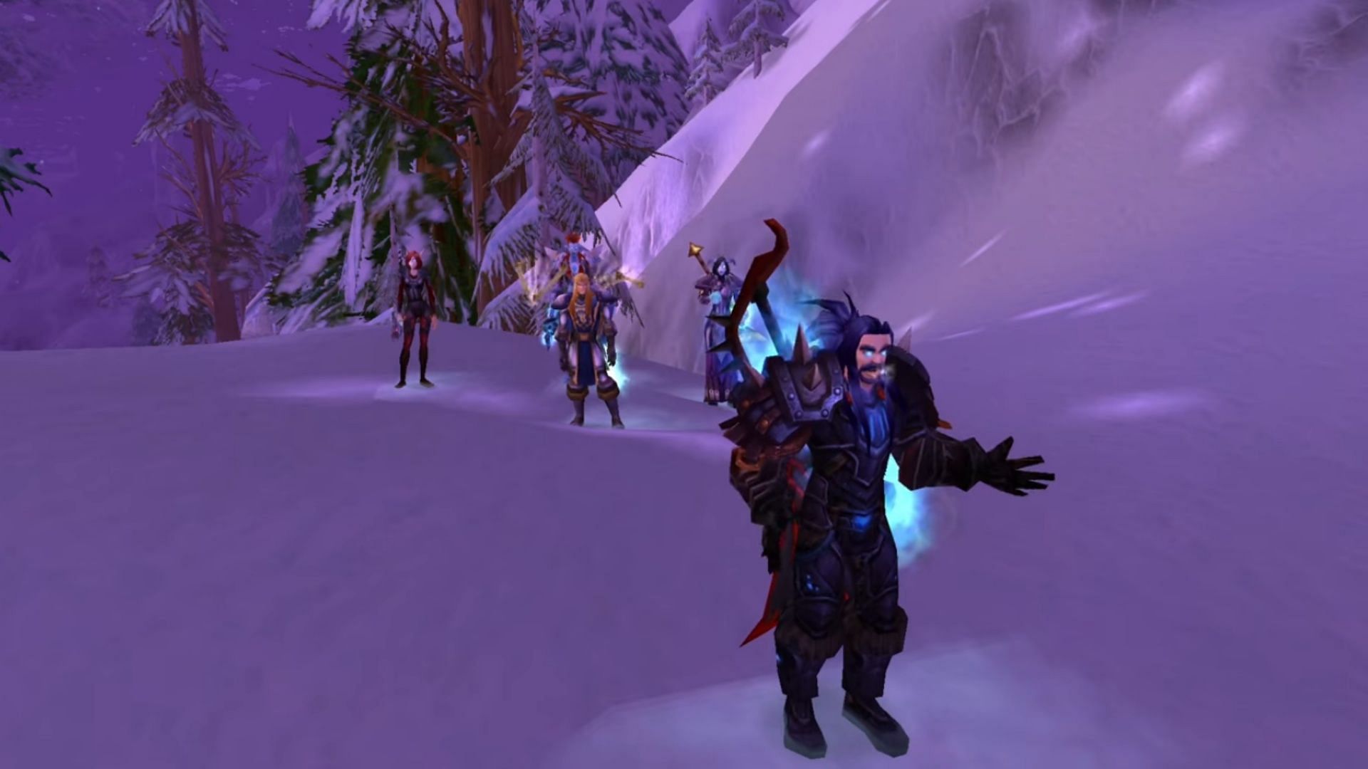 Behold, the Death Knight! (Image via Blizzard Entertainment/YouTube@ChromieCraft